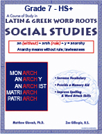 Latin & Greek Word Roots, Social Studies, Grade 7 - HS+